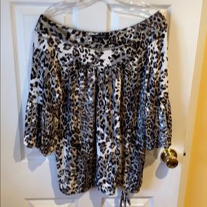 Karen Kane Leopard Top
